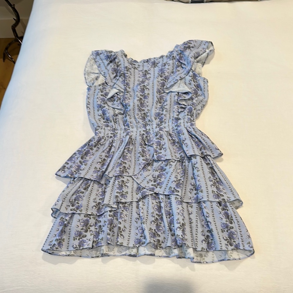 LoveShackFancy Blue Dress